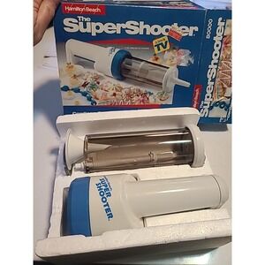 Hamilton Beach The Super Shooter Cordless Cookie Press Food Decorator !!Read !!!